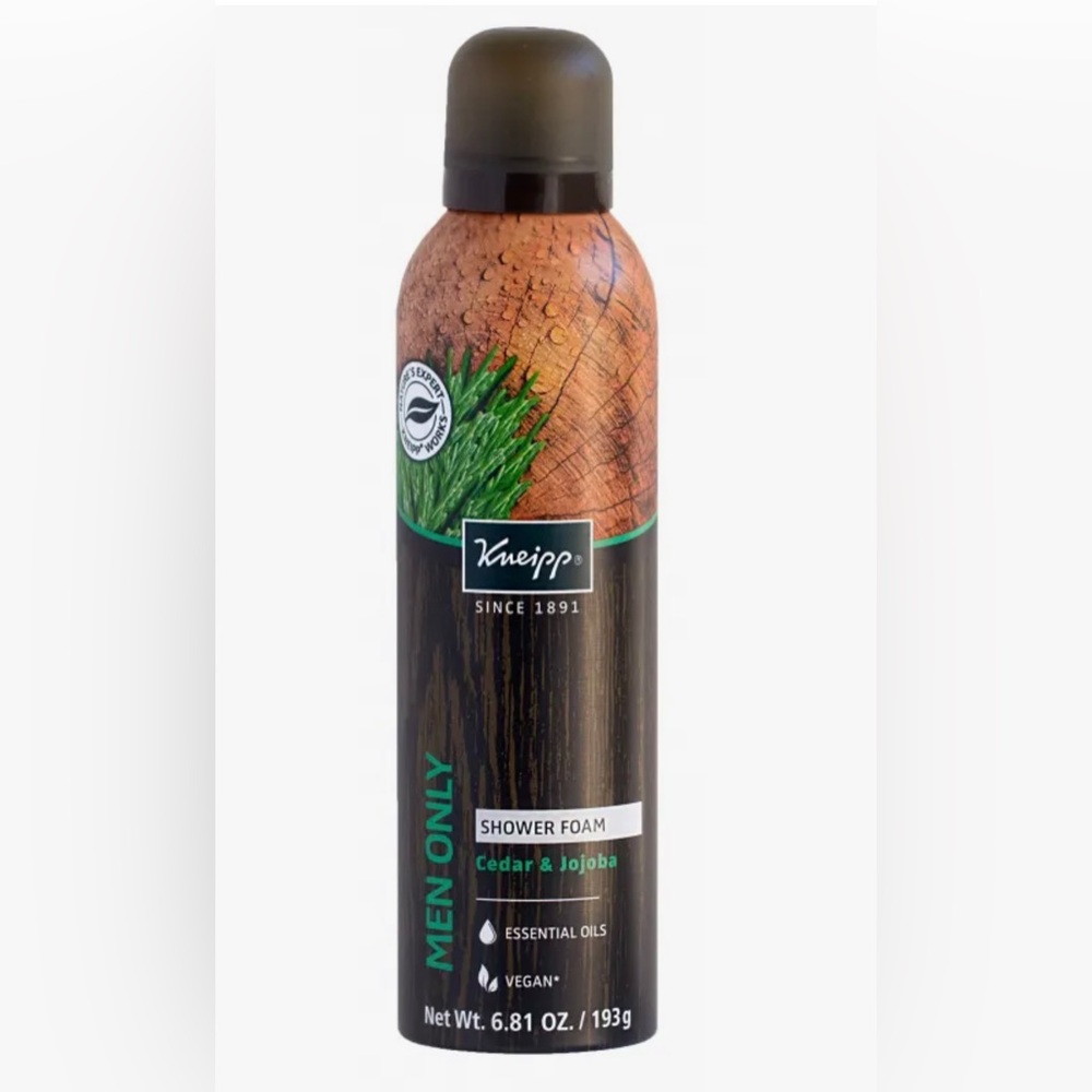 Kneipp Shower Foam Cedar & Jojoba. For Men’s